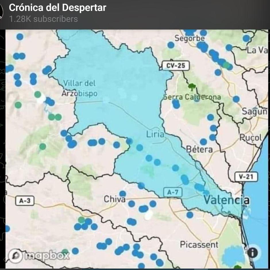 RIADA justo finalizadao el plan de demolición de barreras fluviales.                 plan criminal del gobierno.JPG