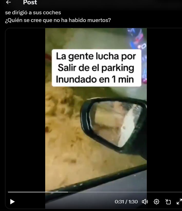 ORDENAN EVACUAR EL CENTRO COMERCIAL JUSTO CON LA RIADA ENCIMA    UN ASESINATO EQUIVALENTE AL INCENDIO DE CAMPANAR.JPG