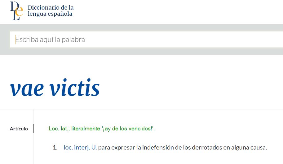 Vae victis los derrotados eran carne de coliseo romano, esclavitud y muerte no había compasión ninguna de los derrotados.JPG